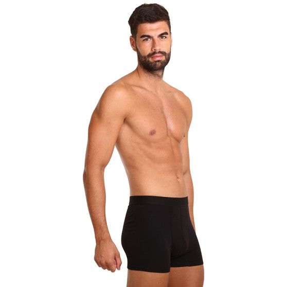 3PACK boxer da uomo Nedeto nero (3NDTB001)