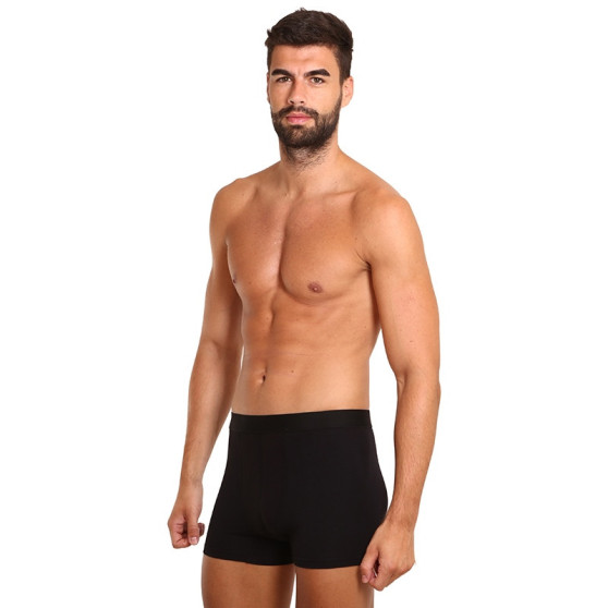 3PACK boxer da uomo Nedeto nero (3NDTB001)