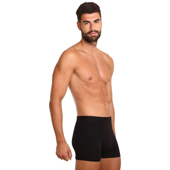 10PACK boxer da uomo Nedeto nero (10NDTB001)