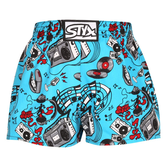 Boxer per bambini Styx arte classica gomma musica (J1558)