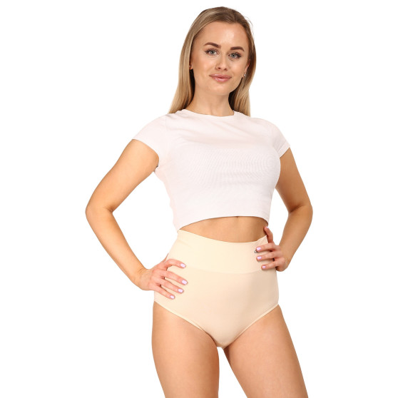 Mutandine con coulisse da donna Gina bambù beige (00036)