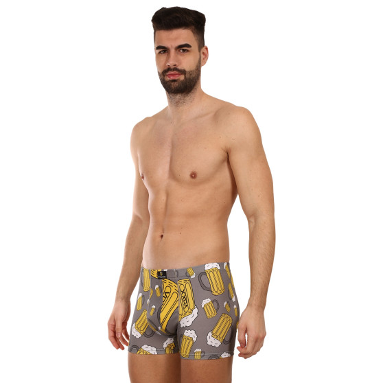 Boxer da uomo VoXX multicolore (Kevin-pivo/velké šedé)