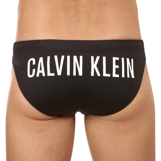 Costumi da bagno da uomo Calvin Klein nero (KM0KM00823 BEH)