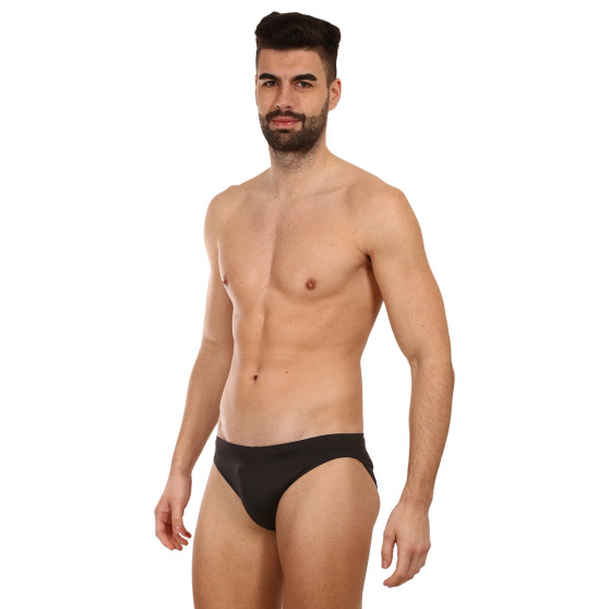 Costumi da bagno da uomo Calvin Klein nero (KM0KM00823 BEH)