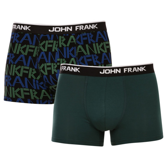 2PACK boxer uomo John Frank multicolore (JF2BTORA01)