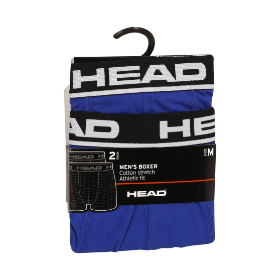 2PACK Boxer da uomo HEAD blu (701202741 006)