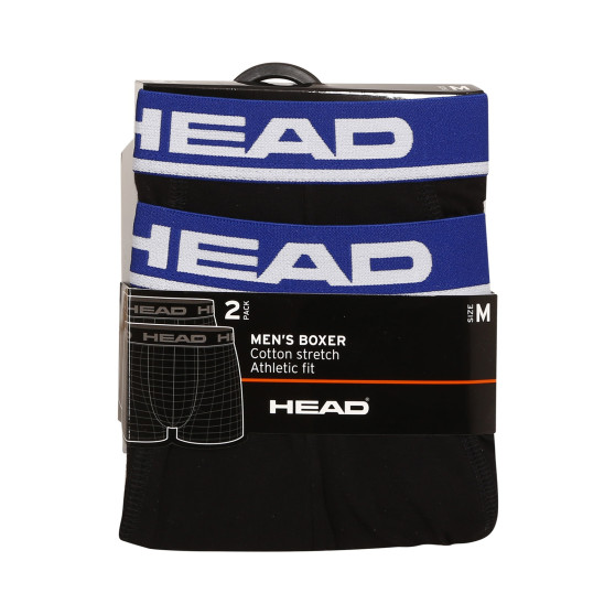 2PACK Boxer da uomo HEAD nero (701202741 008)