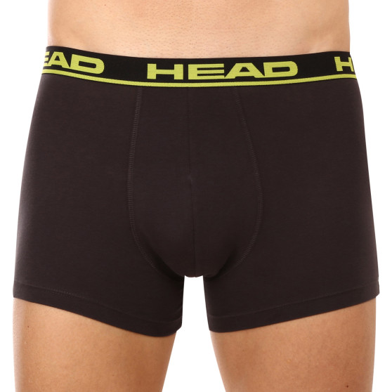 2PACK Boxer da uomo grigio HEAD (701202741 009)