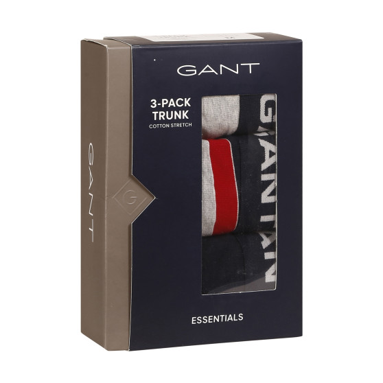 3PACK boxer uomo Gant multicolore (902313073-94)