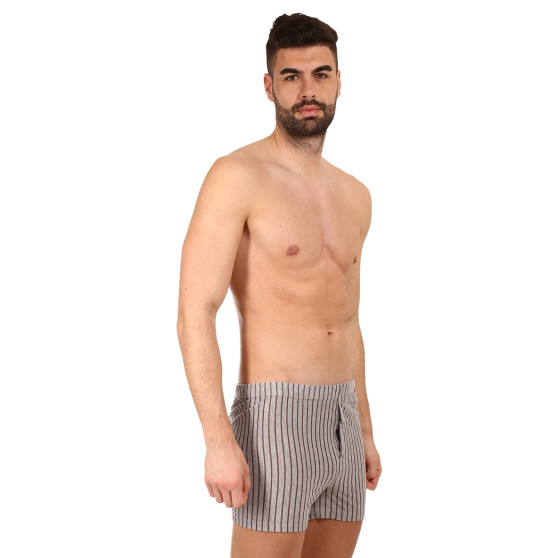 Boxer da uomo Molvy grigio (MP-1057-BBU)