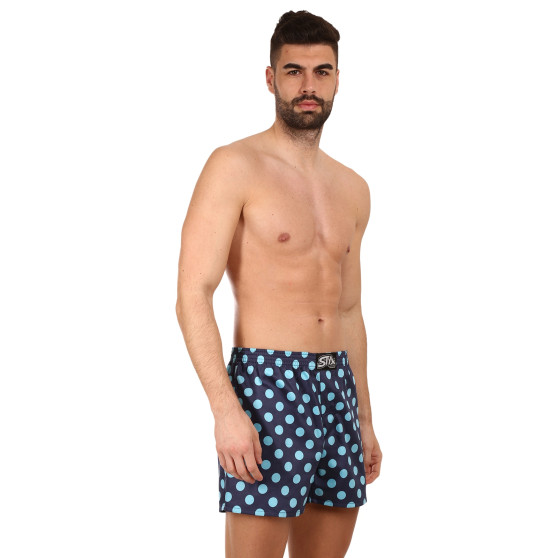 Boxer da uomo Styx premium art classic rubber polka dots (AP1053)