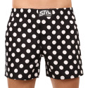 Boxer da uomo Styx premium art classic rubber polka dots (AP1055)