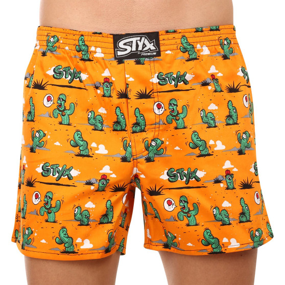 Boxer da uomo Styx premium art classic rubber cactus (AP1351)