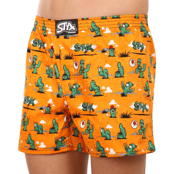 Boxer da uomo Styx premium art classic rubber cactus (AP1351)