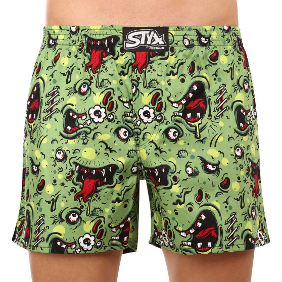 Boxer da uomo Styx premium art classic rubber zombie (AP1451)