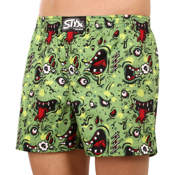 Boxer da uomo Styx premium art classic rubber zombie (AP1451)