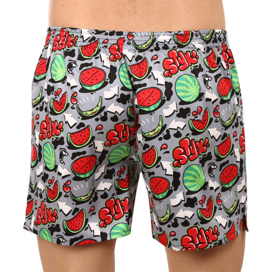 Boxer da uomo Styx premium art classic rubber melons (AP1459)