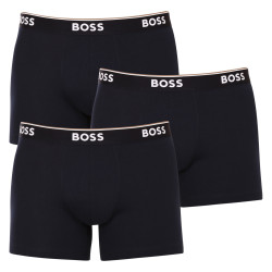 3PACK boxer uomo BOSS blu scuro (50475282 480)