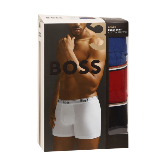 3PACK boxer uomo BOSS multicolore (50475282 962)