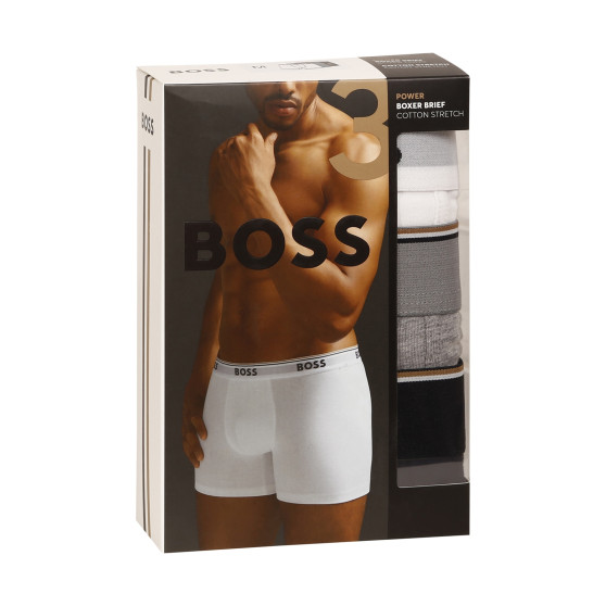 3PACK boxer uomo BOSS multicolore (50475282 999)