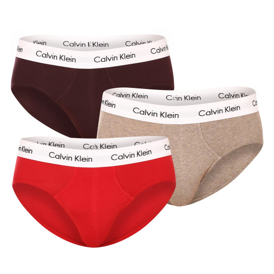 3PACK slip uomo Calvin Klein multicolore (U2661G-CAK)