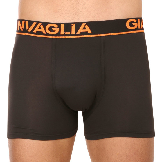 5PACK boxer da uomo Gianvaglia nero (GVG-5010)