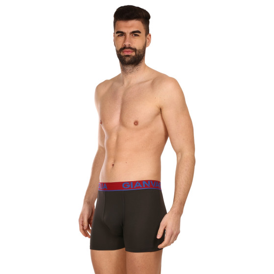 5PACK boxer da uomo Gianvaglia nero (GVG-5010)