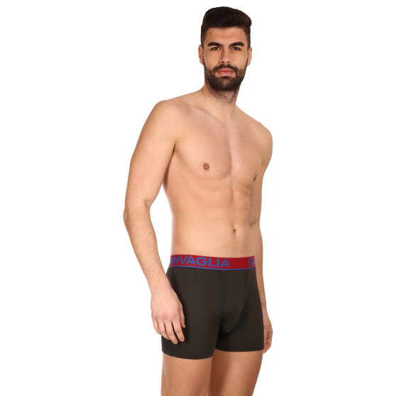 5PACK boxer da uomo Gianvaglia nero (GVG-5010)