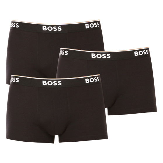 3PACK boxer da uomo BOSS nero (50475274 001)