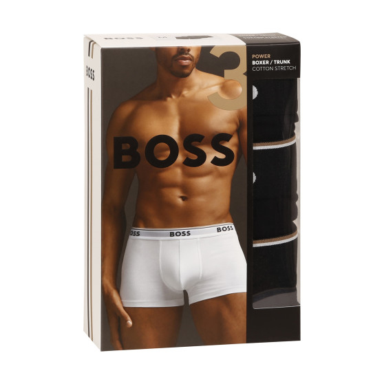 3PACK boxer da uomo BOSS nero (50475274 001)