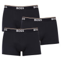 3PACK boxer uomo BOSS blu scuro (50475274 480)