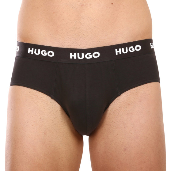 3PACK slip uomo HUGO nero (50469763 001)