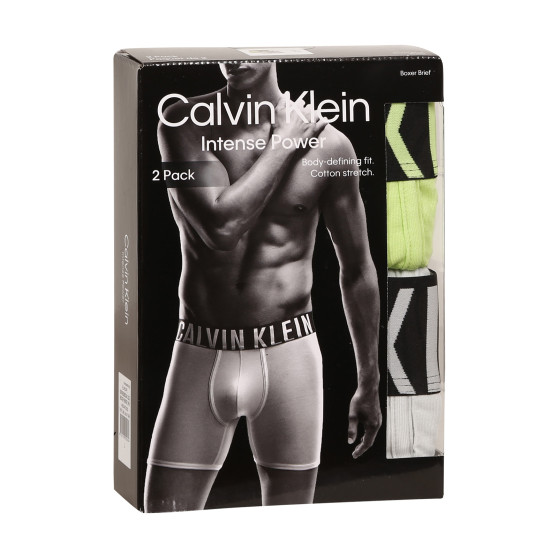 2PACK boxer uomo Calvin Klein multicolore (NB2603A-C2D)