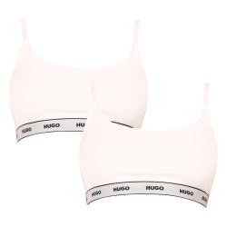 2PACK reggiseno donna HUGO bianco (50469659 100)