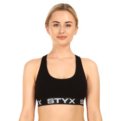 Reggiseno donna Styx sport nero (IP960)