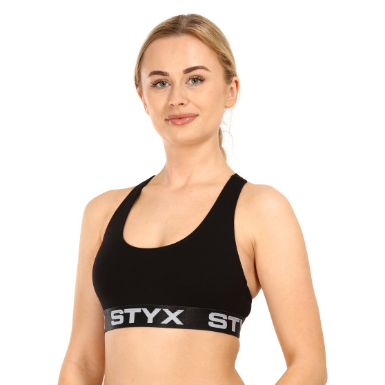 Reggiseno donna Styx sport nero (IP960)