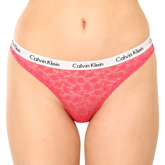 3PACK mutandine donna Calvin Klein multicolore (QD3926E-BP3)