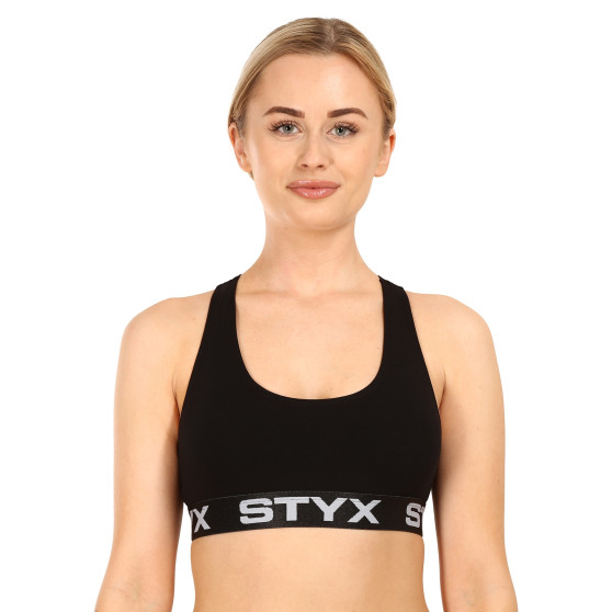 3PACK reggiseno donna Styx sport multicolore (3IP96089)