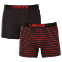 2PACK boxer da uomo Levis nero (905011001 786)