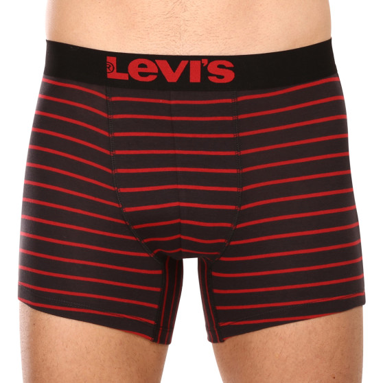 2PACK boxer da uomo Levis nero (905011001 786)