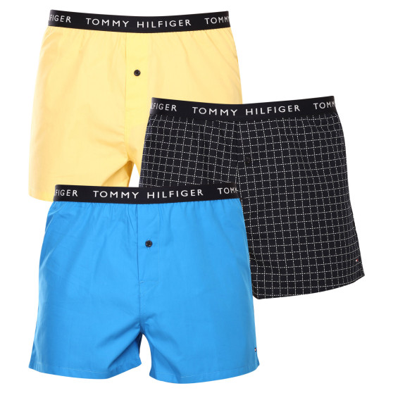 3PACK Boxer da uomo Tommy Hilfiger multicolore (UM0UM02414 0XQ)