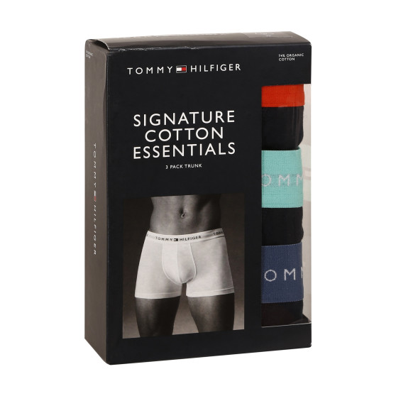 3PACK boxer uomo Tommy Hilfiger blu scuro (UM0UM02763 0S1)