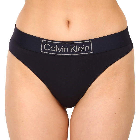 Perizoma donna Calvin Klein blu scuro (QF6774E-CHW)