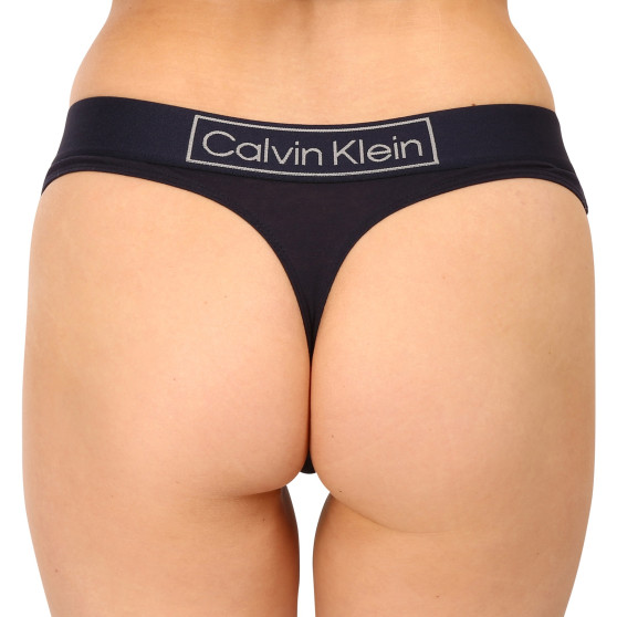 Perizoma donna Calvin Klein blu scuro (QF6774E-CHW)