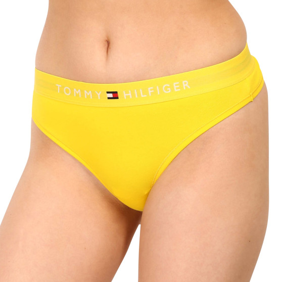 Perizoma da donna Tommy Hilfiger giallo (UW0UW04146 ZGS)