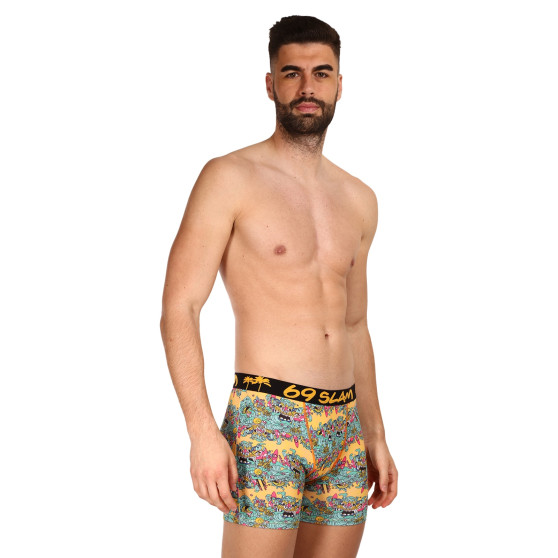 Boxer da uomo 69SLAM fit island of paradise dylan (MBYISP-PO)