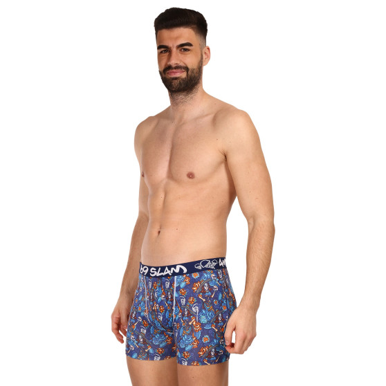 Boxer da uomo 69SLAM fit bambù dia de los muertos colton (MPBDDM-BB)