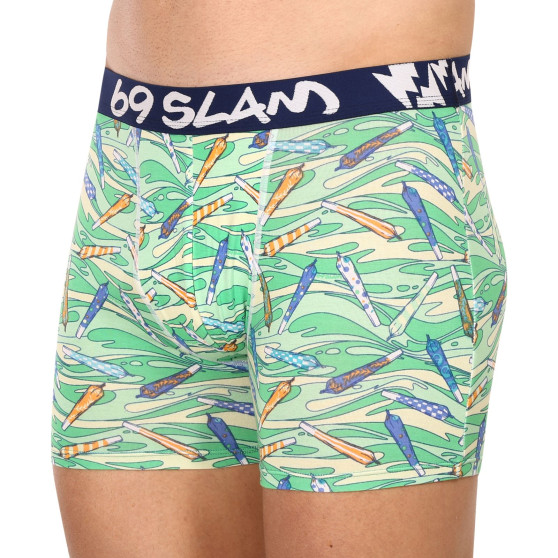 Boxer da uomo 69SLAM fit bambù vegan 420 colton (MPBVGN-BB)