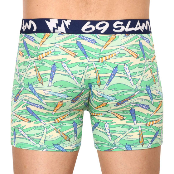 Boxer da uomo 69SLAM fit bambù vegan 420 colton (MPBVGN-BB)