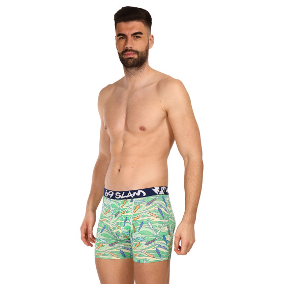 Boxer da uomo 69SLAM fit bambù vegan 420 colton (MPBVGN-BB)